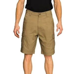 NWT Full Blue Khaki Cargo Twill Shorts Men's Size 34